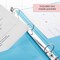 BAZIC 1" 3-Ring View Binder w/ 2-Pockets (11 Color Available)